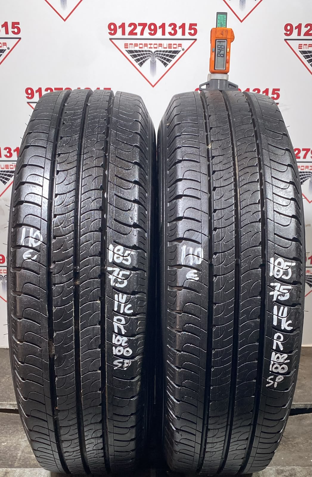 GOODYEAR EFFICIENTGRIP CARGO USADO  185/75 R14C 102/100 R